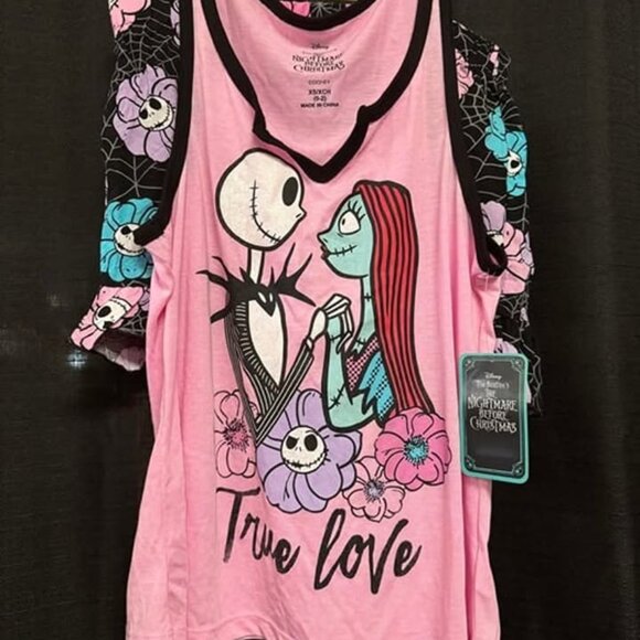 Brand New Disney Nightmare Before Christmas Women's Pajamas, XS 0/2. - Picture 2 of 3